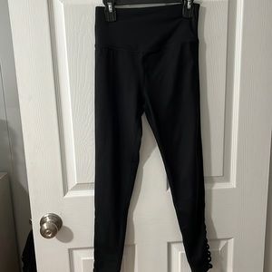 So Black Leggings With Details